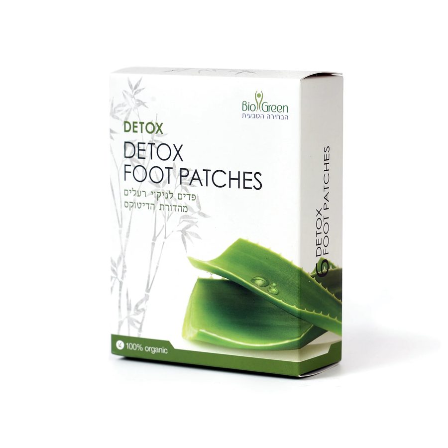 פדים לניקוי רעלים Mega Detox — אריזת המוצר